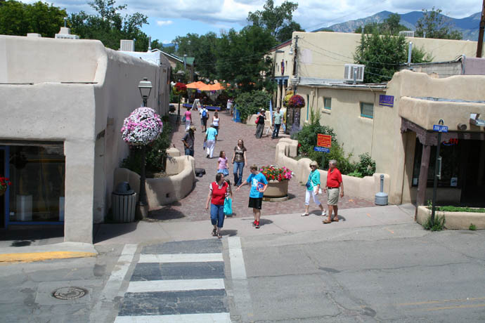 (3 of 20) Taos Plaza is the center and heart of town. B