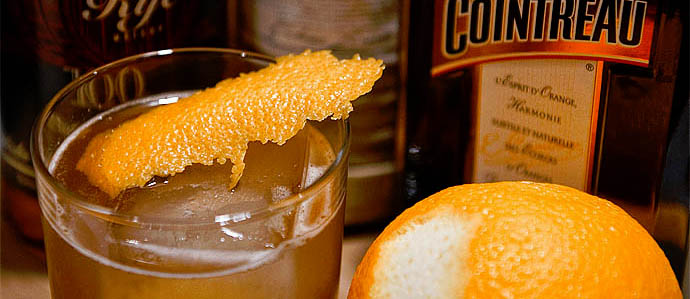Re-Fashioned      A play on the old fashioned, this drink dr