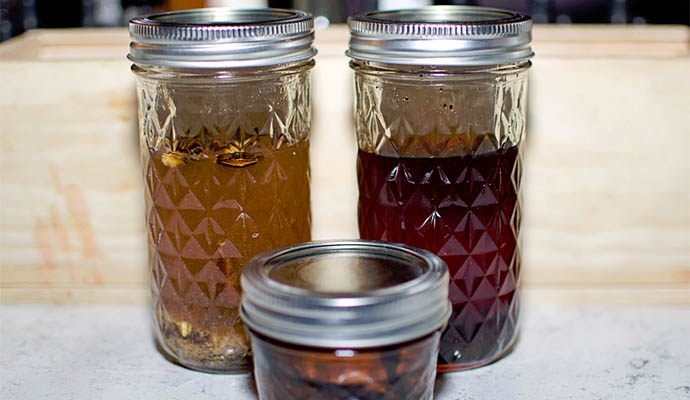 Step 5: Seal and Sit Seal   each jar and give your infusions