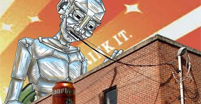 2) New England Brewing Gandhi Bot  This double IPA from Conn