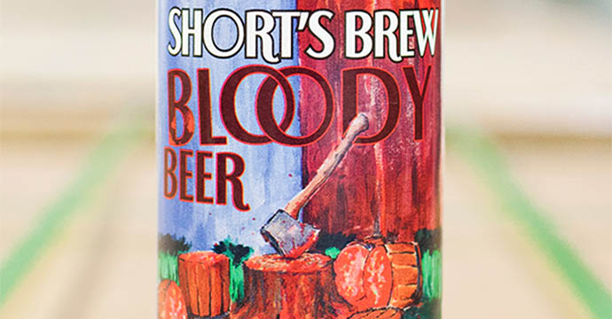 Shorts Brewing Bloody Beer Relax, the beer’s not liter