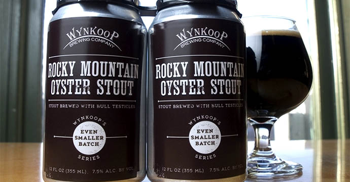 Wynkoop Rocky Mountain Oyster Stout It started as a joke, bu