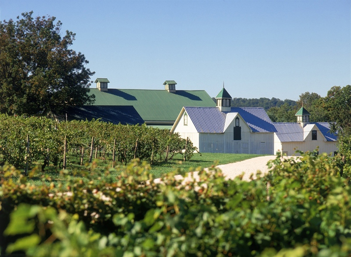 Boordy Vineyards — 23 miles from downtown Bo