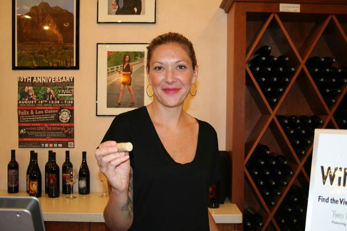 (17 of 20) Owner Michelle Padberg in the tasting room