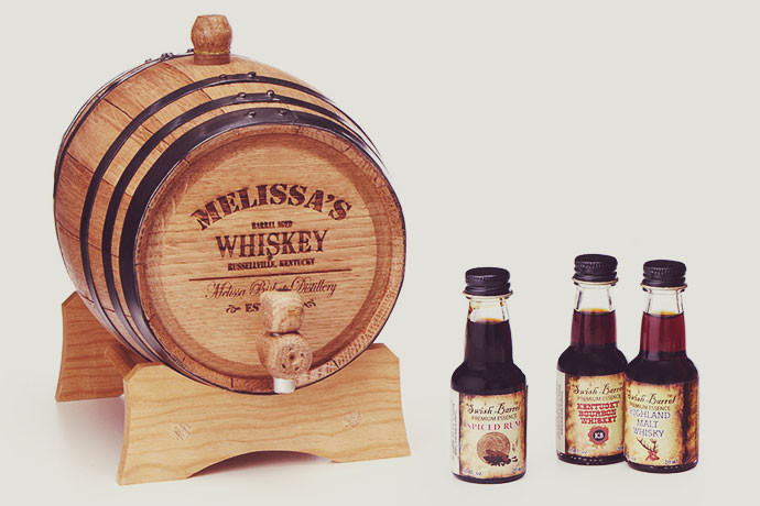 Personalized Whiskey Barrel, Mini Whiskey Barrel