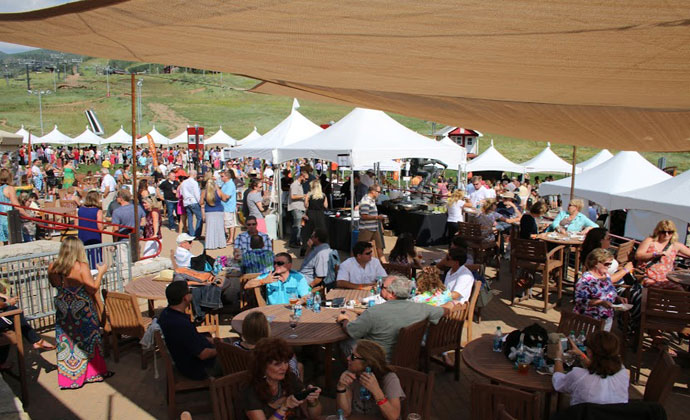 The week’s biggest event was the Toast of Steamboat Gr