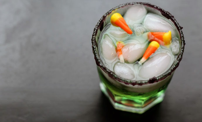 Drink 4 of 5: Zombietini on the Rocks This spooky twist on a