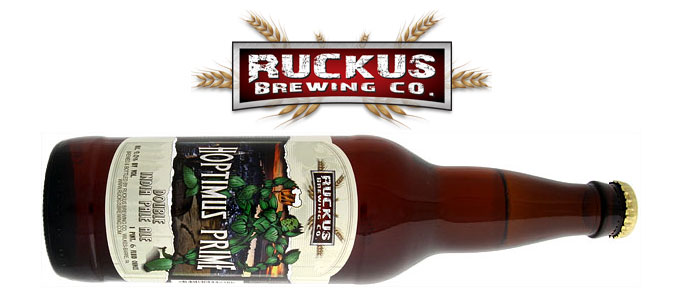 Beer Review: Hoptimus Prime from Ruckus Brewing Co.