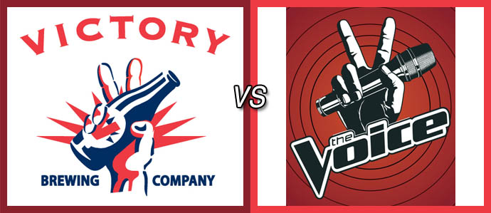 Was Victory Beer the Inspiration for the Logo of NBC's The Voice?