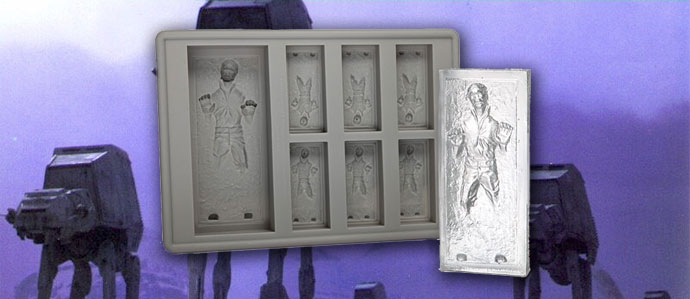 May the 4th Be With You: Win a Han Solo Ice Cube Tray