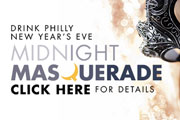 Ring in the New Year on the Waterfront at Drink Philly's New Year's Eve Midnight Masquerade