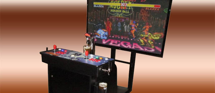Dream Gaming: All-in-One Vintage Arcade and Kegerator 
