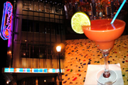 Frozen Blood Orange Margarita @ El Vez